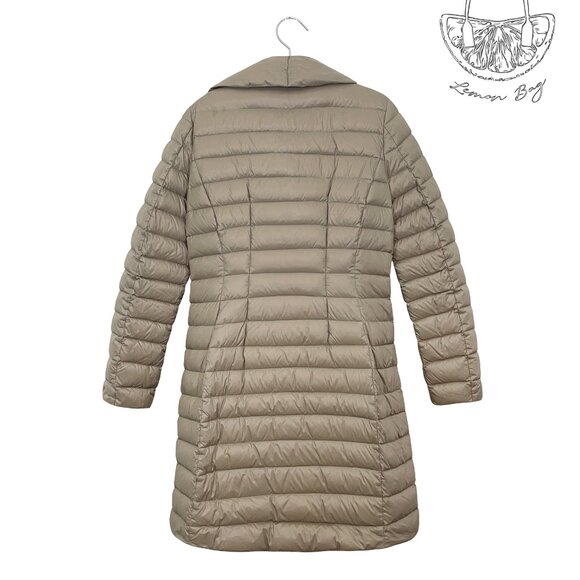 Michael Kors / Packable Down Puffer Coat / Size XS / Color Taupe Brown Gray - Picture 4 of 5